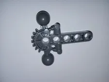 1 Bionicle Dark Bluish Gray Low Torso 47306 Genuine Lego hips 7 tooth half gear