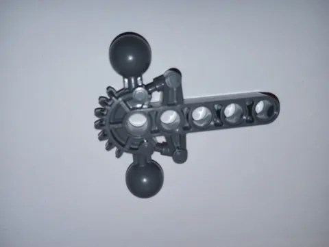 1 Bionicle Dark Bluish Gray Low Torso 47306 Genuine Lego hips 7 tooth half gear