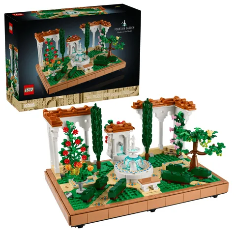 New & Sealed Lego Icons Fountain Garden - Retired & Collectible Set 10359