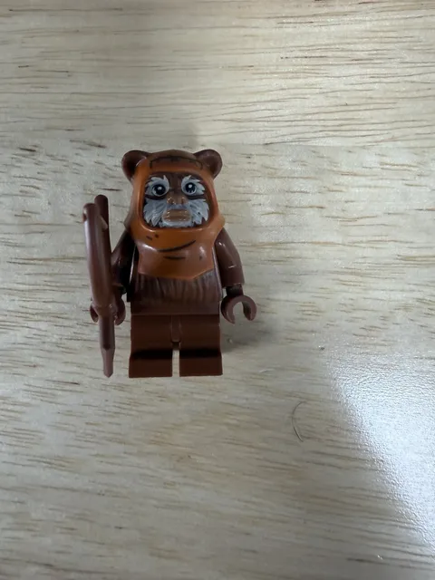 LEGO Used Authentic Star Wars Wicket Smart Minifigure 6612797 (1x) 75424