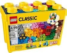LEGO Classic Large Creative Brick Box 10698 Building Toy Set, Toy Storage