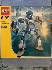LEGO DESIGNER SET 4099 ROBOBOTS ROBOTS WITH INSTRUCTIONS + BOX!