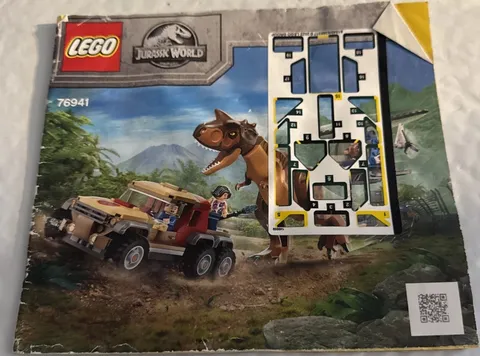 Lego Jurassic World Manual Only #76941