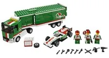 LEGO City Grand Prix Truck 60025 Octan 315pc Incomplete w/ Parts & Minifigs