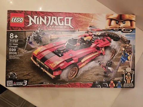 LEGO 71737 NINJAGO X-1 Ninja Charger 599 Pcs 5 Figures New Sealed Retired Limite