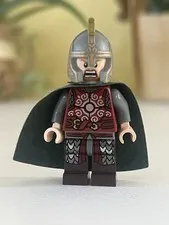 LEGO Lord of the Rings Eomer Minifigure lor010 LOTR Uruk-hai Army 9471