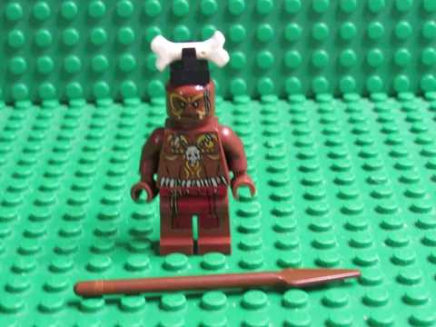 Lego Cannibal Minifigure Pirates of the Caribbean 4182 POTC Spear WH17