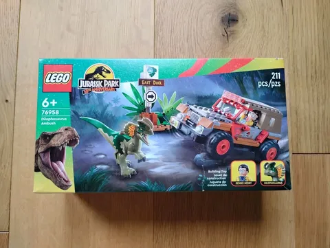 Lego 76958 Jurassic World: Dilophosaurus Ambush New Sealed Retired