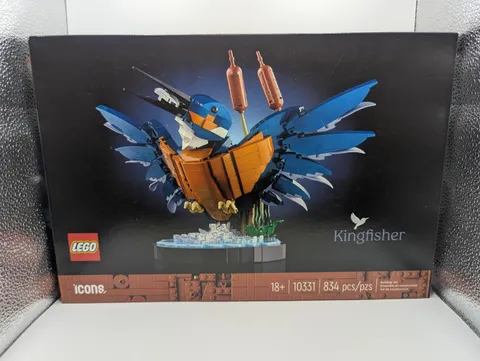 LEGO Icons 10331 Kingfisher Bird Model Building Brand New