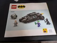 LEGO Batman Instruction Manual  76303 Tumbler Batmobile DC Superheroes