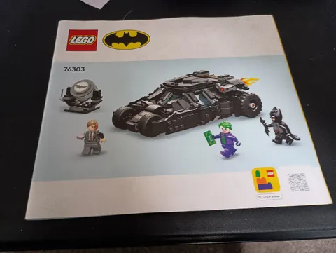 LEGO Batman Instruction Manual  76303 Tumbler Batmobile DC Superheroes
