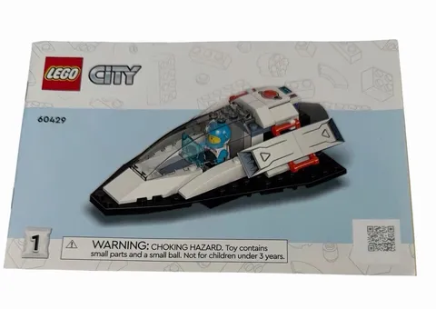 60429 Spaceship And Asteroid Discovery Lego Manual ONLY!