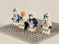 LEGO Star Wars Captain Rex sw1315 501st Clone Trooper Squad Lot of 4