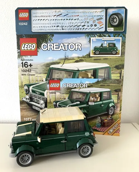 LEGO Creator Expert MINI Cooper 10242 Complete Set Retired Rare BUILT