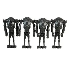Lego Mini Figure Lot of 4 Star Wars Super Battle Droid Minifigures