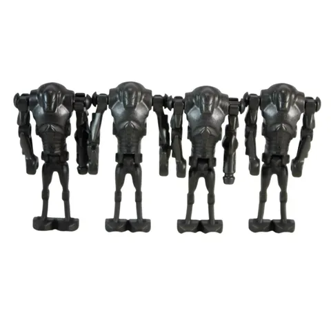 Lego Mini Figure Lot of 4 Star Wars Super Battle Droid Minifigures