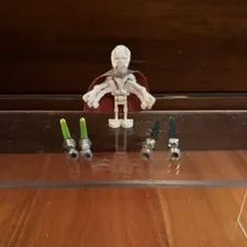 LEGO Star Wars 2005 General Grievous sw0134 w/Cape + 4 Lightsabers 7255