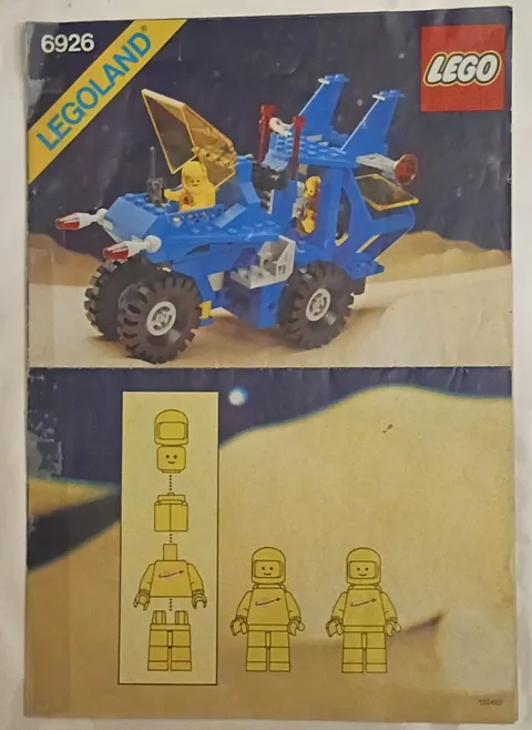 Lego 6926 Classic Space - INSTRUCTIONS ONLY