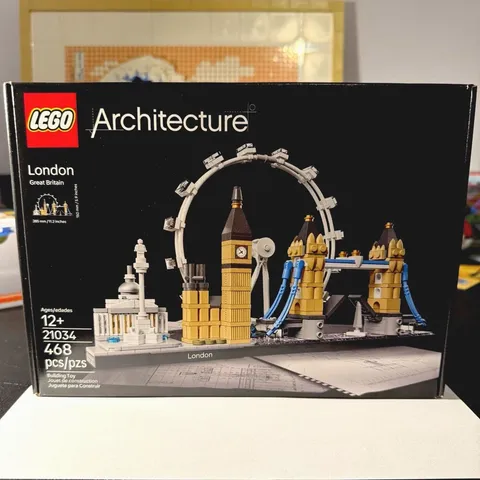 LEGO Architecture Skylines London 21034 468 pcs Complete Set w/ Box 12+