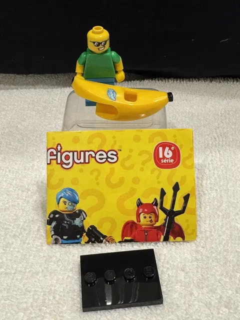LEGO MINIFIGURES SERIES 16 71013 Banana Guy Baseplate Leaflet 