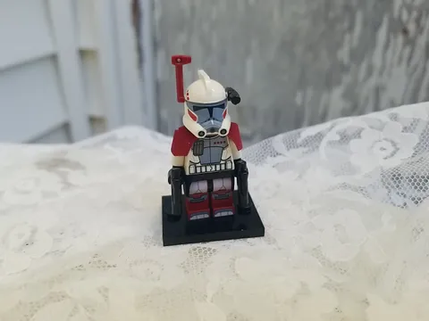 LEGO Star Wars ARC Trooper Hammer Minifigure Elite Clone sw0377  2 Blasters Wars