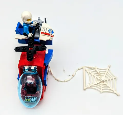 LEGO Juniors Set 10687 Replacement Minifigures Spider-Man + Police Officer Parts