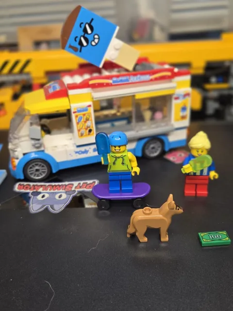 LEGO City 60253 Ice-Cream Truck McChill Ice Cream Vehicle Free Shipping 