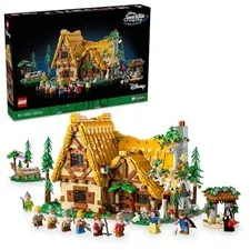 LEGO 43242 Disney Princess: Snow White and the Seven Dwarfs' Cottage Express