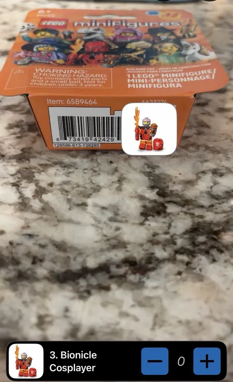 Lego Mini figures Series 29 Bionicle Cosplayer Sealed