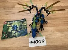LEGO Hero Factory 44009 Dragon Bolt Complete Build w/Instructions Neat Figure
