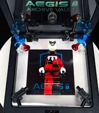 LEGO Harley Quinn BAT026 Full Print Torso Variant "Rare" Pristine Brand New