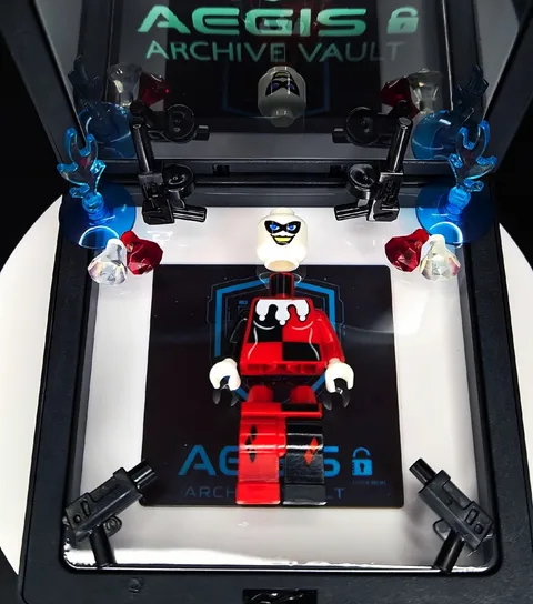 LEGO Harley Quinn BAT026 Full Print Torso Variant "Rare" Pristine Brand New