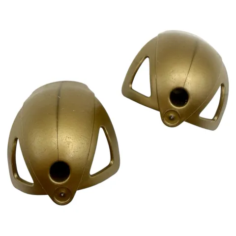 LEGO Bionicle Shoulder Armor Toa Nuva x345 - Flat Dark Gold Takanuva - Set of 2