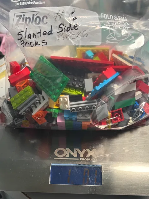 1# Lego Slanted Bricks Bases and Pieces