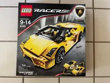 COMPLETE LEGO Racers: Lamborghini Gallarod Lp560-4 (8169)