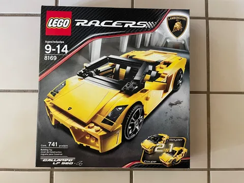 COMPLETE LEGO Racers: Lamborghini Gallarod Lp560-4 (8169)