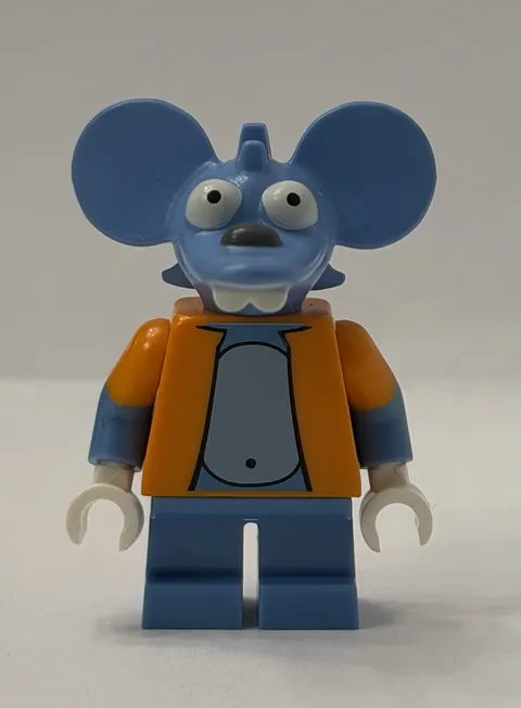 Lego Itchy Minifigure Simpsons Collectible Series 1 71005 CMF Retired 