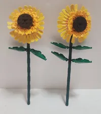 Lego Botanical Collection 40524 Sunflowers 100% Complete Set NO MANUAL OR BOX