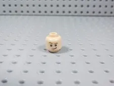 LEGO Male Boy Dual Sided Flesh Head Dark Tan Eyebrows Minifig AZ
