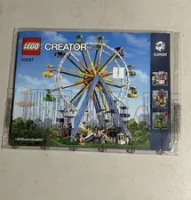 LEGO creator expert ferris wheel 10247 INSTRUCTION MANUAL ONLY - new - sealed 