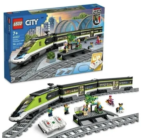 LEGO City Express Passenger Train Set, 60337 Remote Controlled Toy