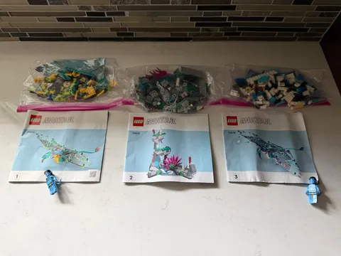 LEGO Avatar (75572) Jake & Neytiri's First Banshee Flight Complete No Box Used