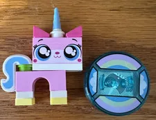 LEGO Dimensions LEGO Movie UNIKITTY minifigure with disc