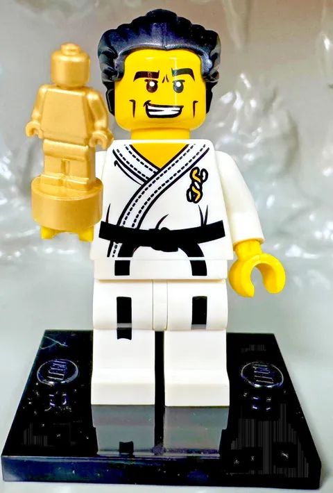 LEGO 8684 CMF Series 2 Karate Master Minifigure col02-14 Complete New Sports