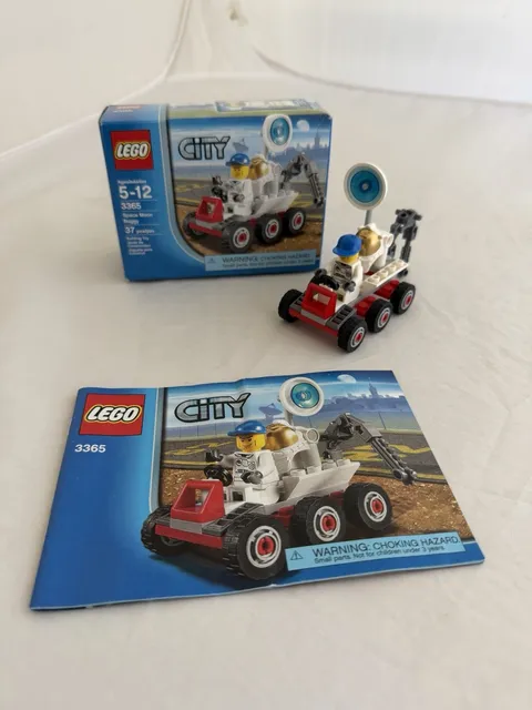 Lego City 3365 Space Moon Buggy Building Toy 37 pcs Complete