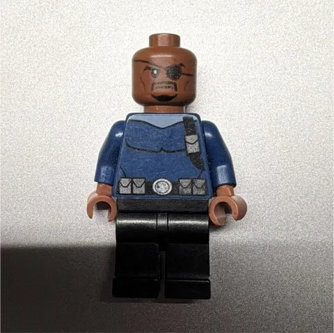 LEGO Marvel Nick Fury minifigure 