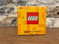 LEGO 5008908 2024 Retro Space Logo Magnet & Display Stand VIP Reward