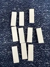 LEGO 63864 White Tile 1 x 3 Bulk 10 Pieces
