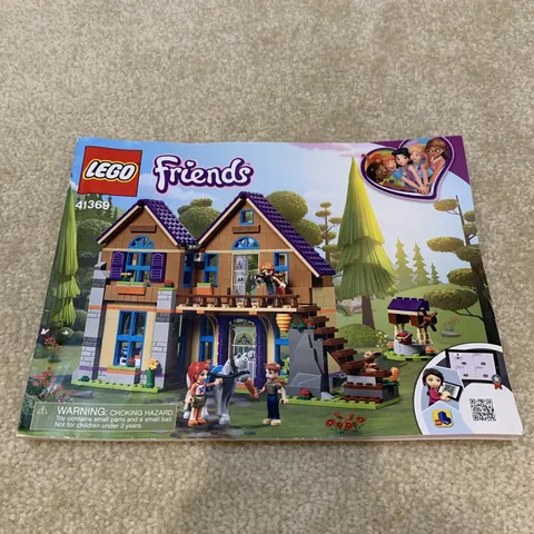 LEGO Friends 41369 Mia's House Building Toy Set Instruction Guide Manual Book
