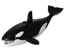 LEGO® Part bb1319pb01c02 - Black and White Orca Whale NEW